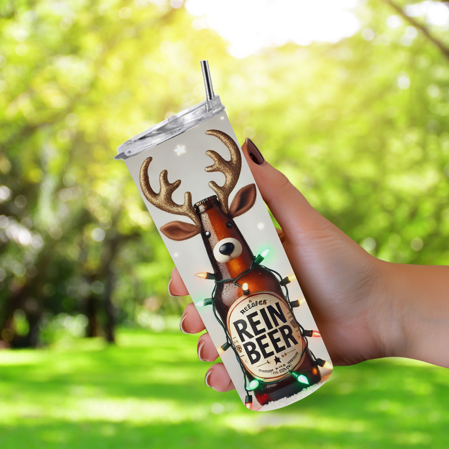Christmas REINBEER Tumbler 20oz