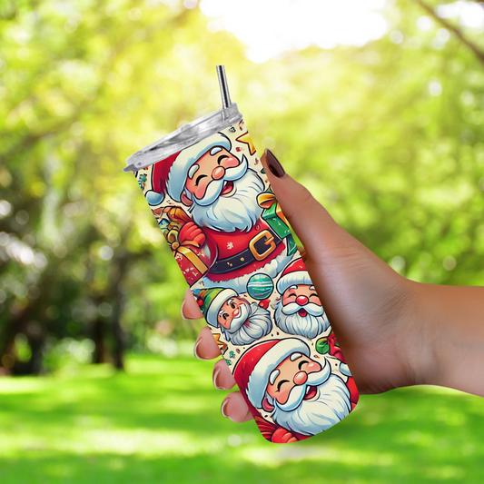 20 oz Tumbler "Santa"