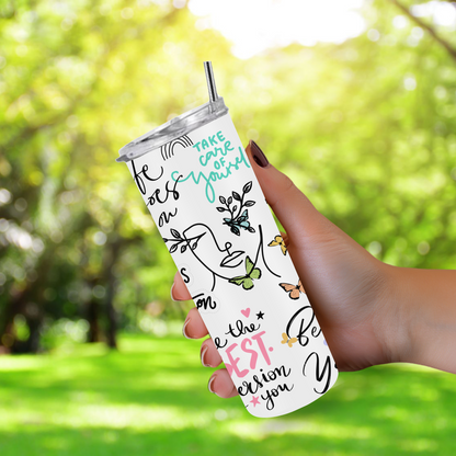 20 oz Tumbler "Positivity"