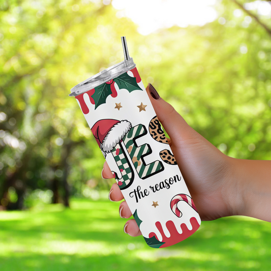 20 oz Tumbler "Jesus The Reason For The Season"