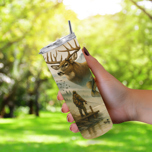 20 oz Tumbler "Hunters Paradise"