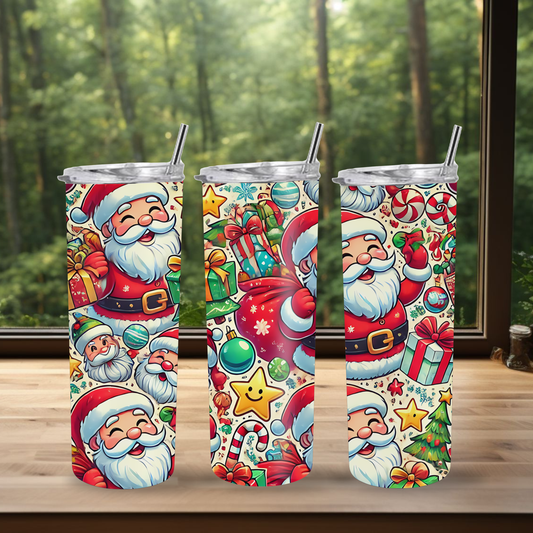 20 oz Tumbler "Santa"