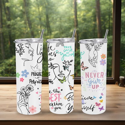 20 oz Tumbler "Positivity"