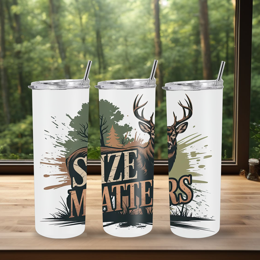 20 oz Tumbler "Size Matters"