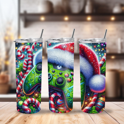20 oz Tumbler "Christmas Controller"