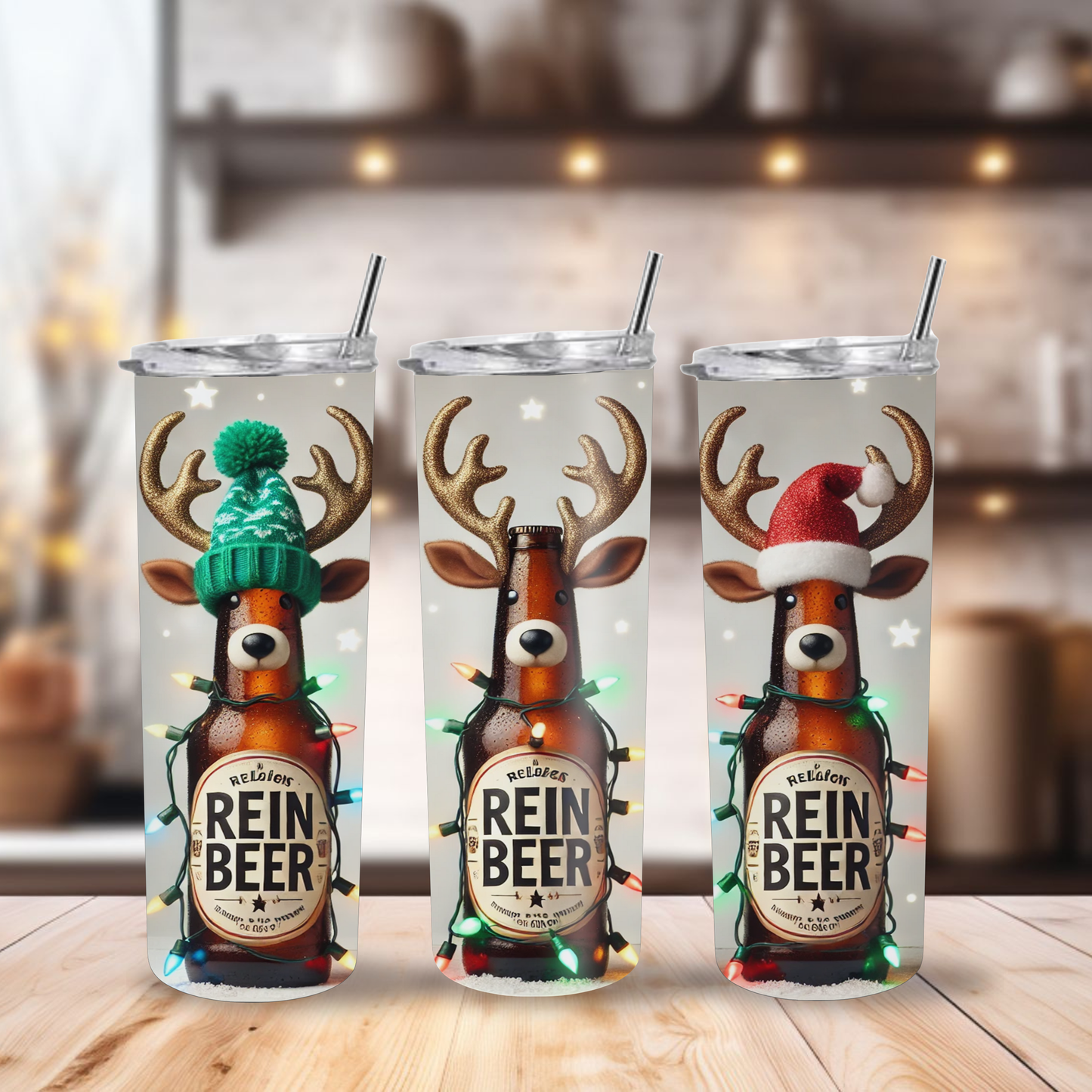 Christmas REINBEER Tumbler 20oz