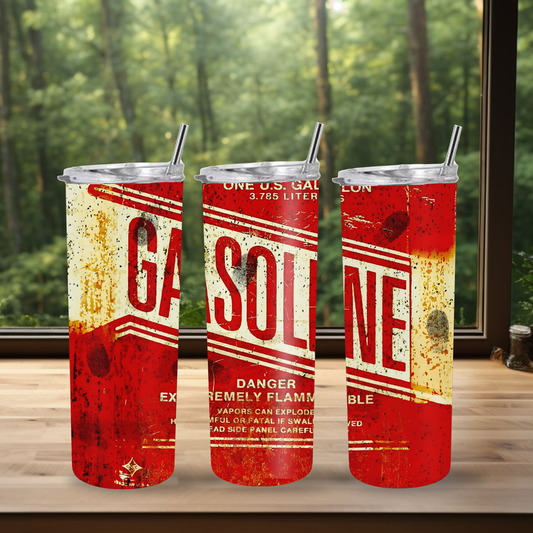 20 oz Tumbler "Gasoline"